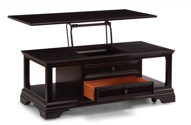 Flexsteel® Camberly Rectangular Lift-Top Coffee Table with Casters 1