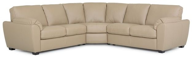 Palliser® Furniture Lanza 3-Piece Beige Sectional