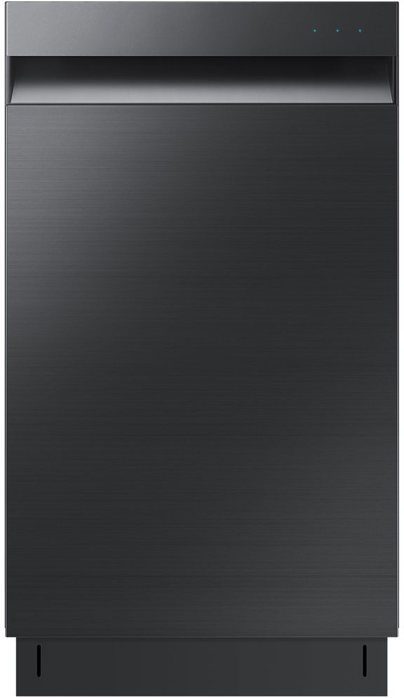 Samsung 18" Fingerprint Resistant Black Stainless Steel Built In Dishwasher-0