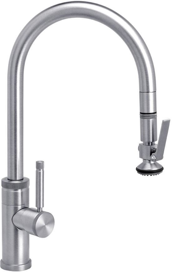 Waterstone™ Chrome Industrial PLP Pulldown Faucet-0