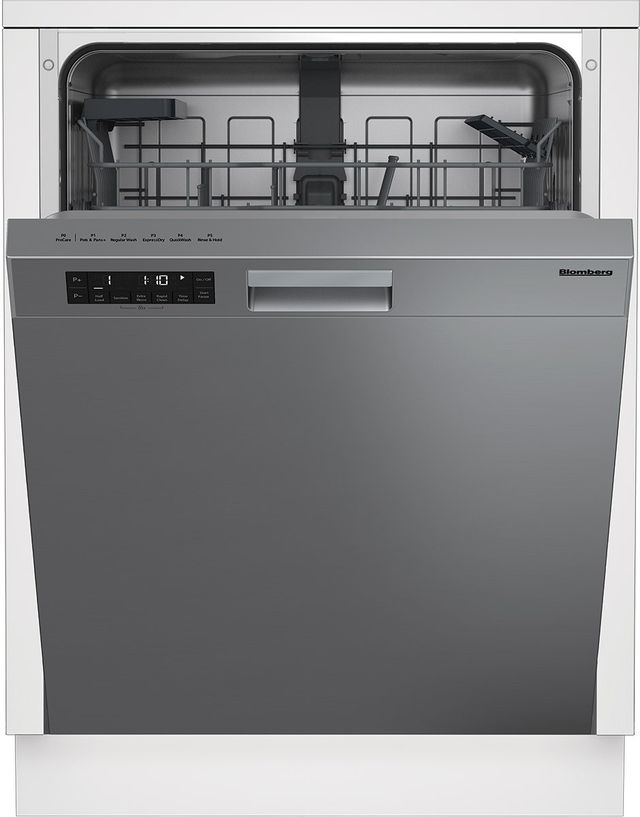 Blomberg® 24" Fingerprint-Free Stainless Steel Built In Dishwasher 1