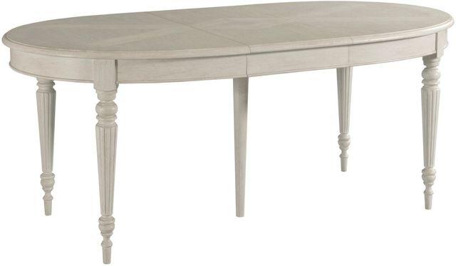 American Drew® Grand Bay Serene White Oval Dining Table | Bob Mills ...