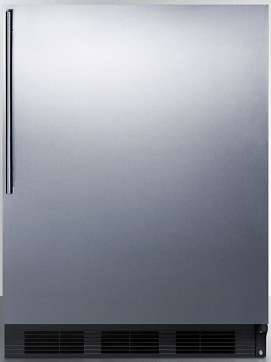 Accucold® by Summit® 5.5 Cu. Ft. Stainless Steel Compact Refrigerator-0