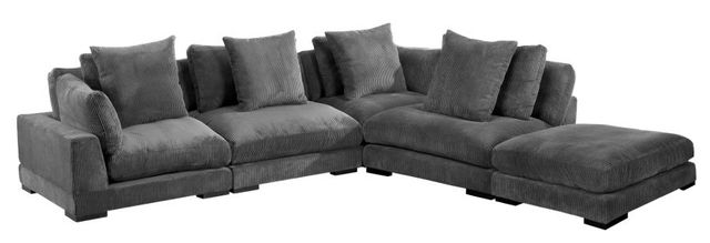 Moe's Home Collection Dream Charcoal Modular Sectional