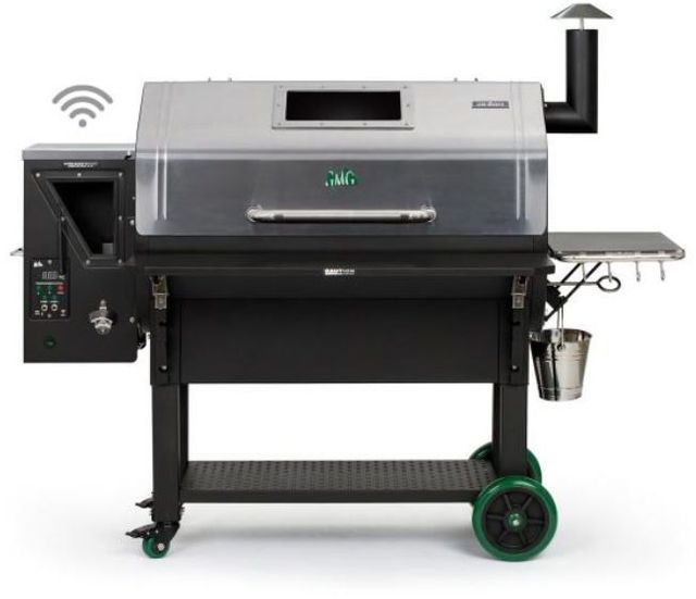 Green Mountain Grills Jim Bowie 63" Stainless Steel Free Standing Wood Pellets Grill 0