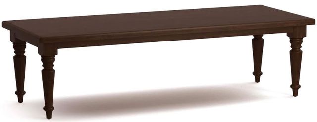Bassett® Furniture Farmhouse Bridle Maple 108" Leg Dining Table