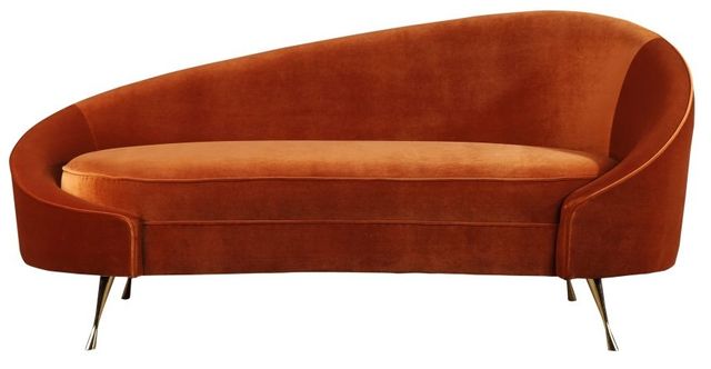 Moe's Home Collections Abigail Umber Chaise 1