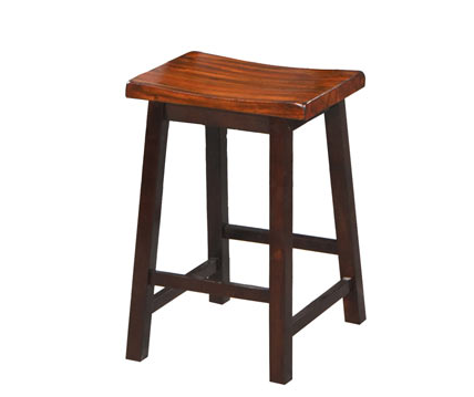 Winners Only® Home Dining Fifth Avenue Saddle Bar Stool
