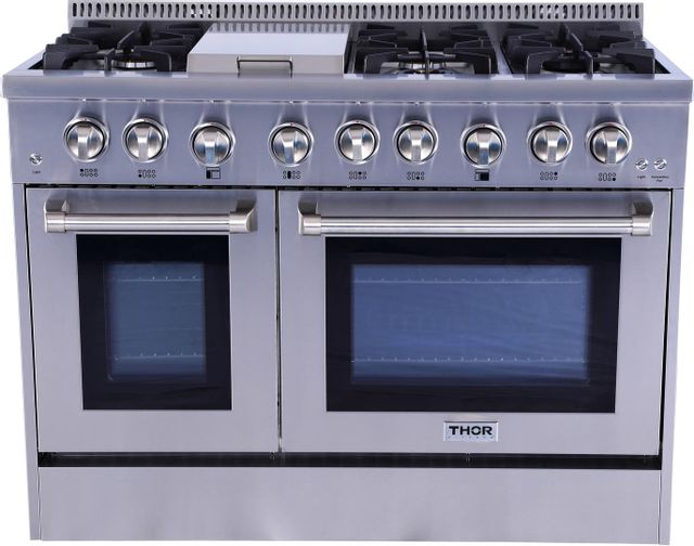 Thor Kitchen® 48" Stainless Steel Pro Style Dual Fuel Range 2