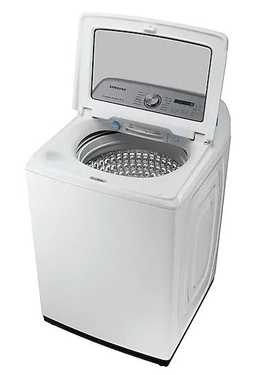 Samsung 5.0 Cu. Ft. White Top Load Washer | Siano Appliances 