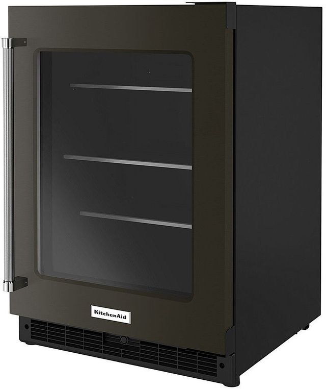 Réfrigérateur sous le comptoir de 24 po KitchenAid® de 5,2 pi³ - Acier inoxydable noir 7