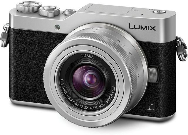 Panasonic® LUMIX GX850 Silver 16MP 4K Mirrorless ILC Camera 1