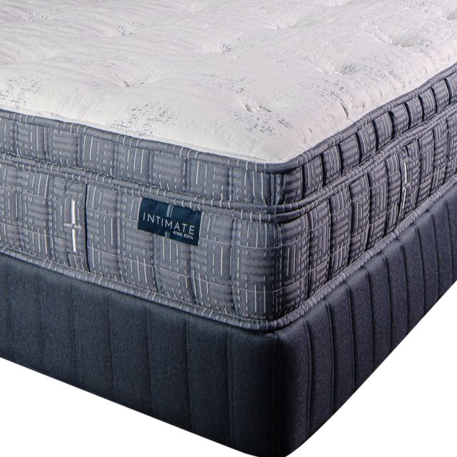 King Koil Intimate Tribute Box Pillow Top Wrapped Coil Ultra Plush Full Mattress 0