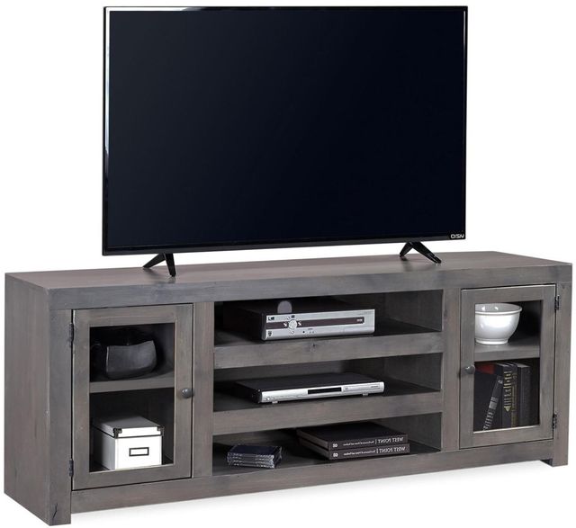 Aspenhome® Lifestyle Smokey Grey 72" Console with Doors 1