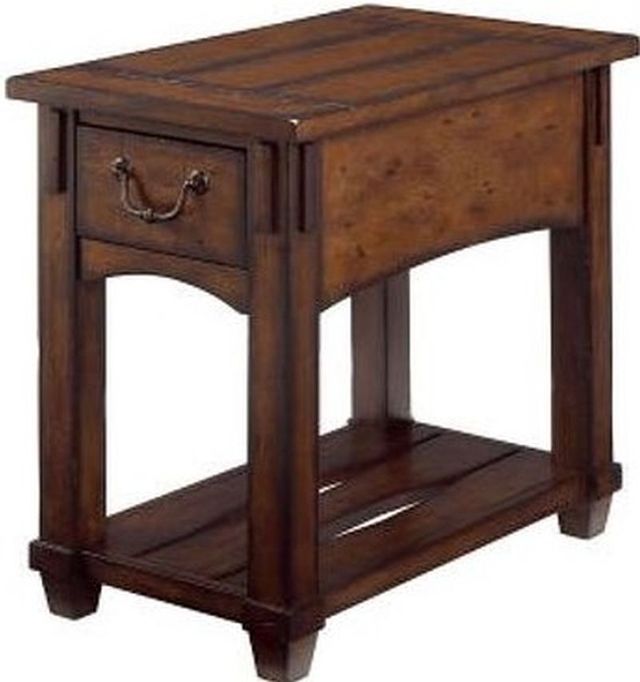 Hammary® Tacoma Brown Chairside Table | Bob Mills Furniture