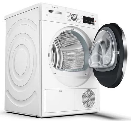 Bosch 800 Series 4.0 Cu. Ft. White Front Load Electric Dryer 5