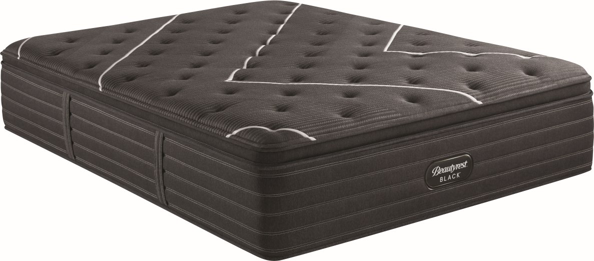 beautyrest black natasha plush pillow top king mattress