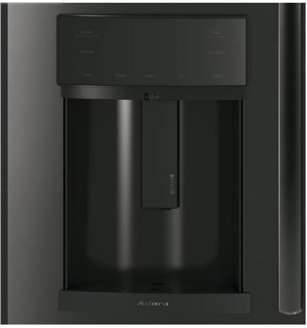 GE ® Adora Series 27.7 Cu. Ft. French Door Refrigerator-Black Stainless 4