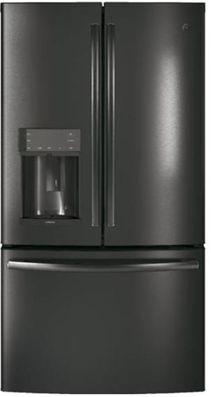 GE ® Adora Series 27.7 Cu. Ft. French Door Refrigerator-Black Stainless