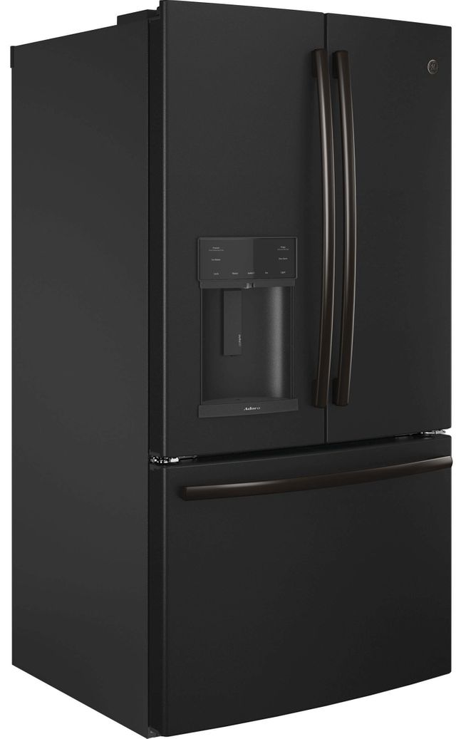 GE ® Adora Series 27.7 Cu. Ft. French Door Refrigerator-Black Slate 1
