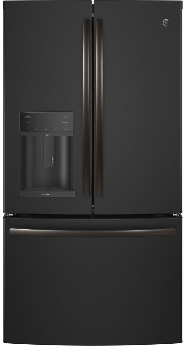GE ® Adora Series 27.7 Cu. Ft. French Door Refrigerator-Black Slate
