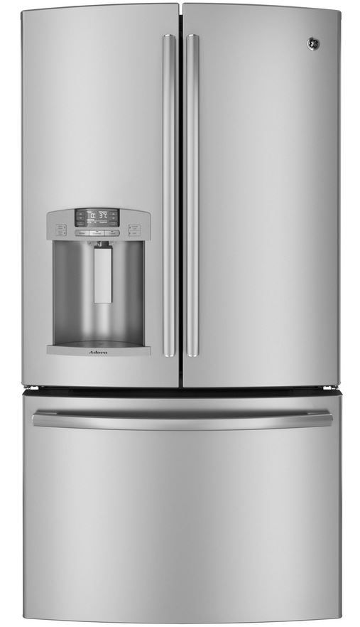 Ge Adora Series 29 Cu Ft French Door Refrigerator Stainless Steel Atlantic Coast Appliance