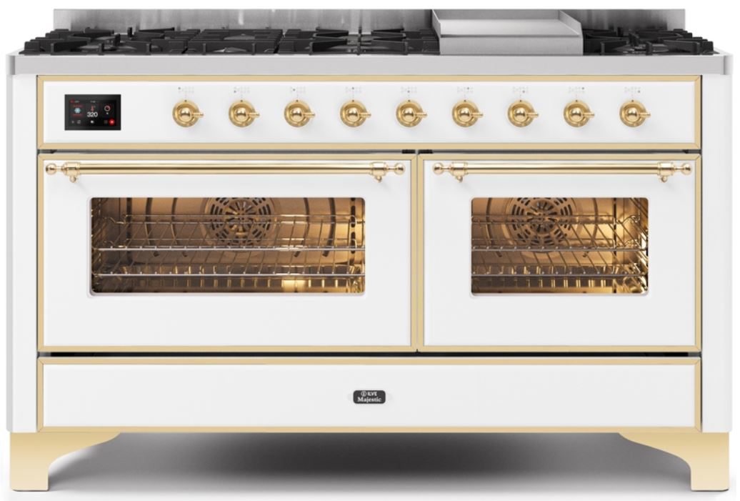 White and deals gold gas range