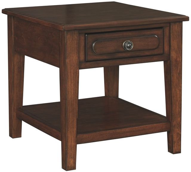 Signature Design by Ashley® Adinton Reddish Brown End Table
