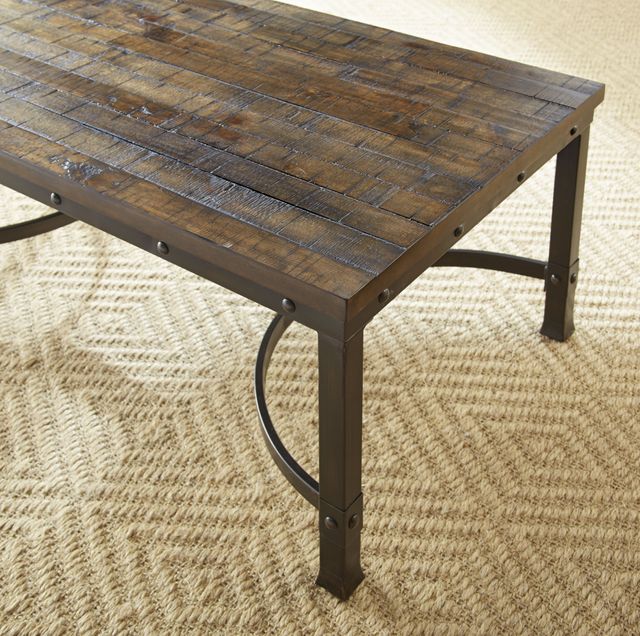 Steve Silver Co.® Ambrose Rustic Honey Cocktail Table 2
