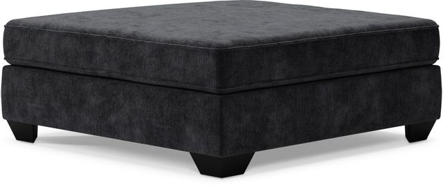 Signature Design by Ashley® Lavernett Charcoal Oversized Accent Ottoman-0