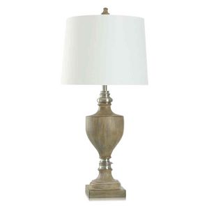 Style Craft Gambell Brushed Steel Lamp