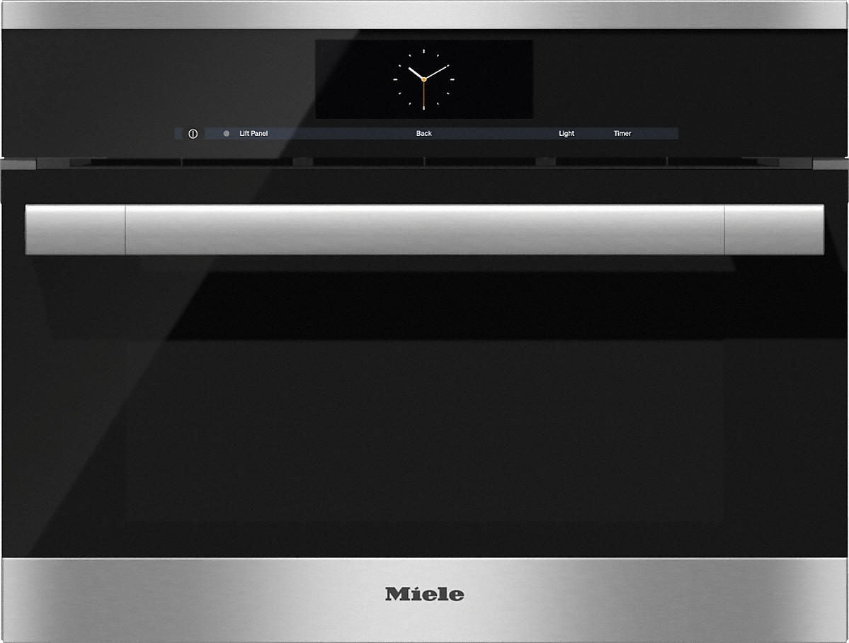 Miele ContourLine M Touch 24" Electric Single Oven-Stainless Steel