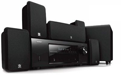 Denon 5.1 Channel  Home Theater System-Black