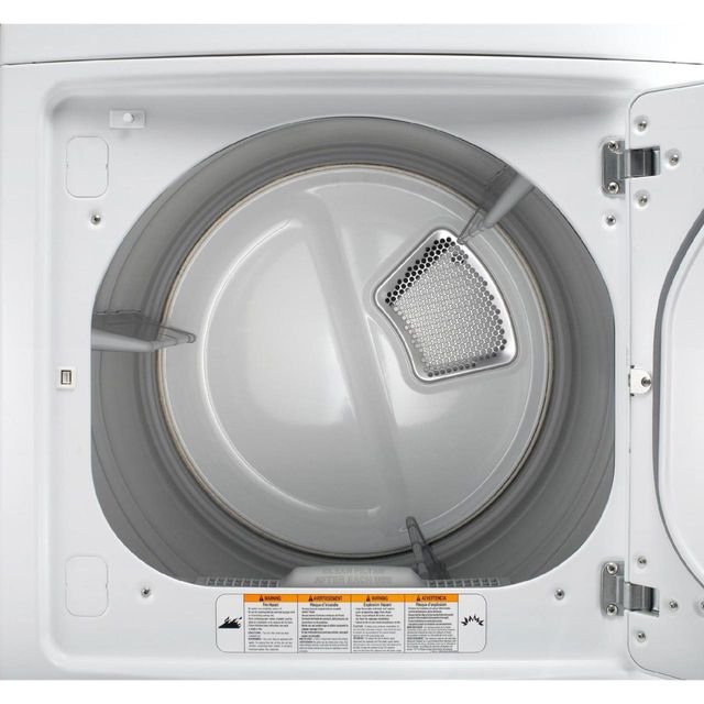 LG Front Load Electric Dryer-White 2