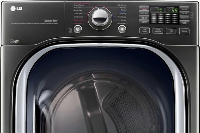 LG 7.4 Cu. Ft. Black Stainless Steel Front Load Electric Dryer 3
