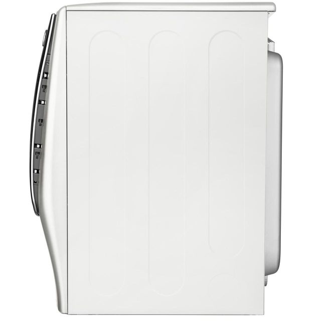 LG Front Load Electric Dryer-White-3
