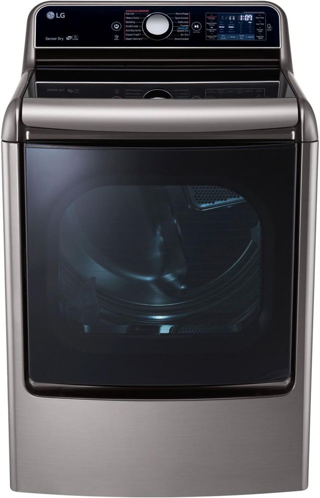 LG Front Load Electric Dryer- Graphite Steel