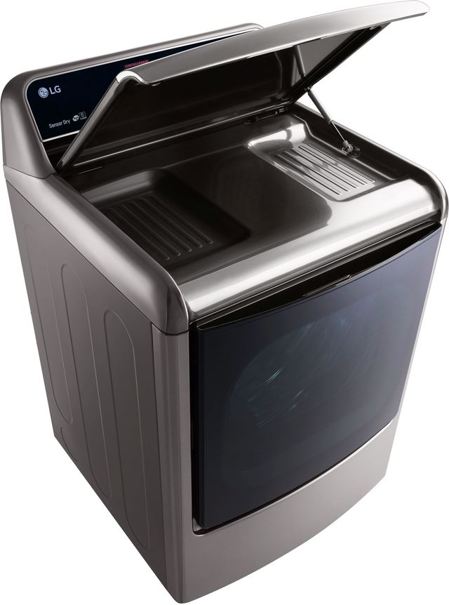 LG Front Load Electric Dryer- Graphite Steel 5