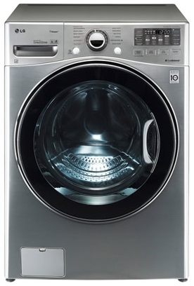 LG Front Load Electric Dryer-Graphite Steel