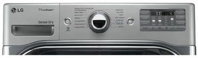 LG Front Load Electric Dryer-Graphite Steel-1