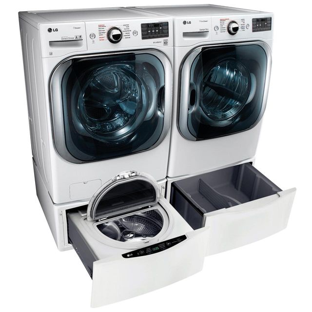 LG Front Load Electric Dryer-White 3