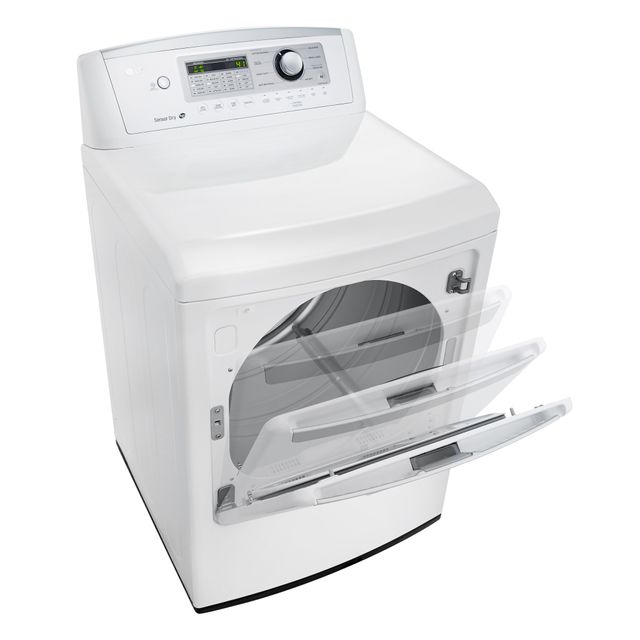 LG Front Load Gas Dryer-White 2