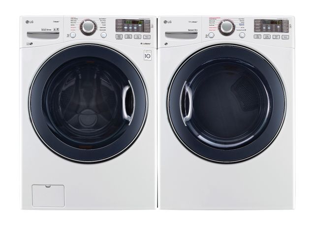 LG Front Load Gas SteamDryer™-White 3
