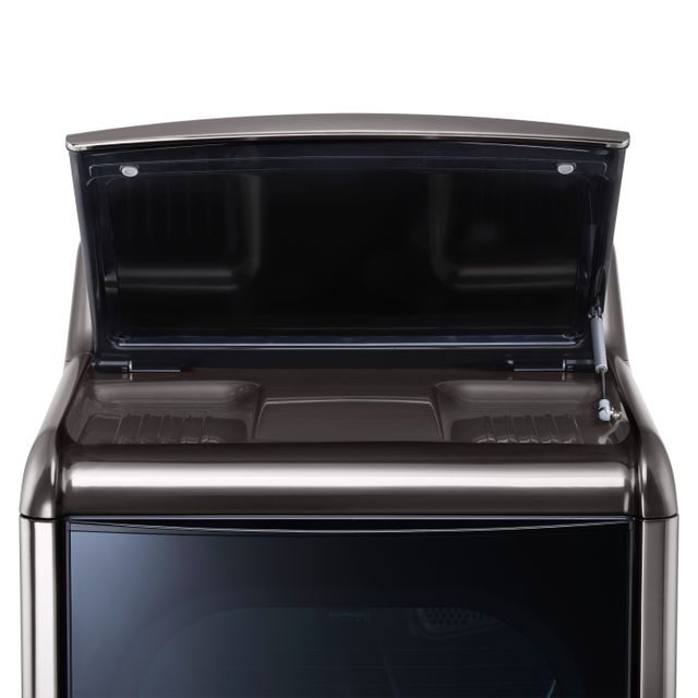 LG Front Load Gas Dryer-Graphite Steel 1
