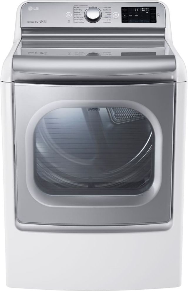 LG Front Load Gas Dryer - White