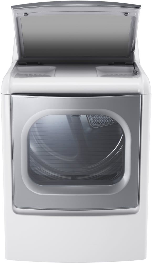 LG Front Load Gas Dryer - White 3