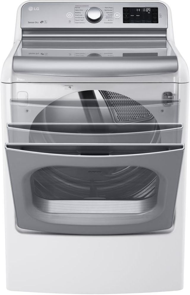 LG Front Load Gas Dryer - White 1