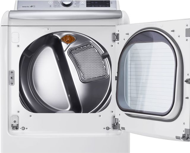 LG Front Load Gas Dryer - White 6