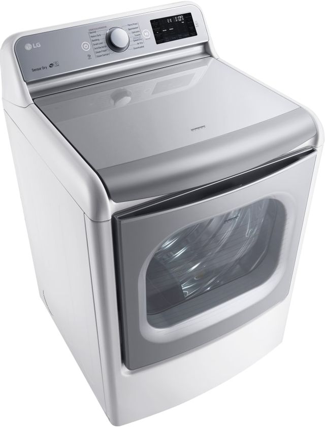 LG Front Load Gas Dryer - White 7