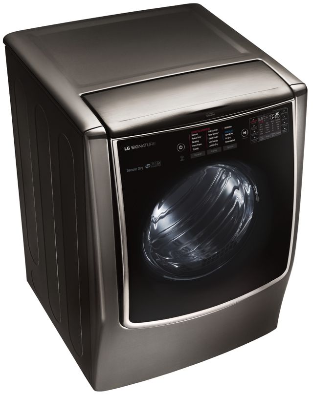 lg-signature-9-0-cu-ft-black-stainless-steel-front-load-gas-dryer